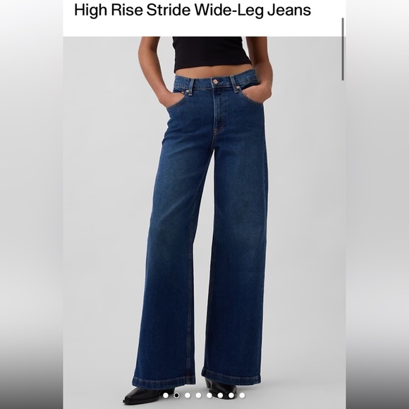 GAP Denim - Gap High Stride Wide Leg NWT
